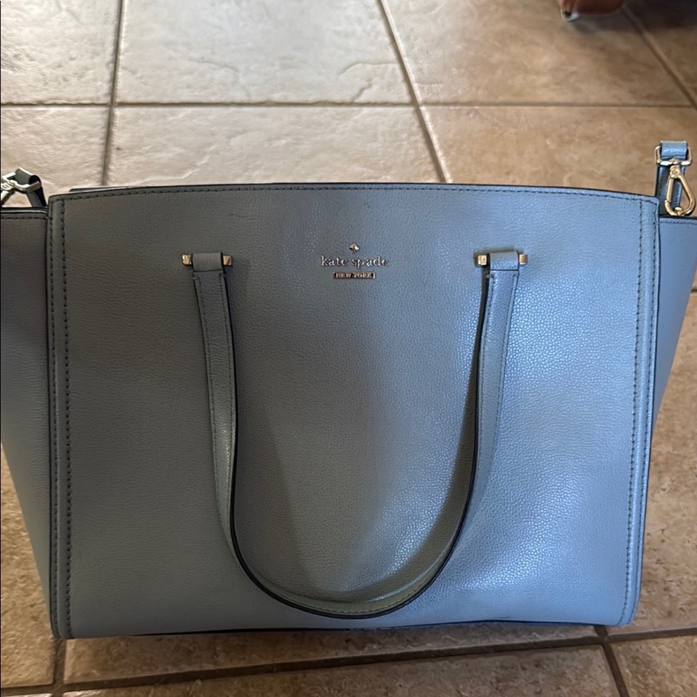 Kate Spade Light Blue Tote Bag